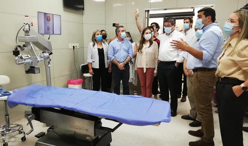 Asse Inauguró Sede Centro Del Hospital Especializado De Ojos En Durazno